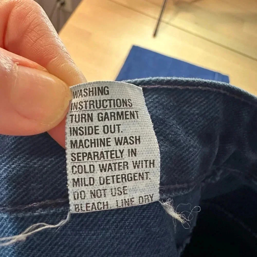 Vintage Dark Blue Roper High Waisted Jeans. - Picture 8 of 12